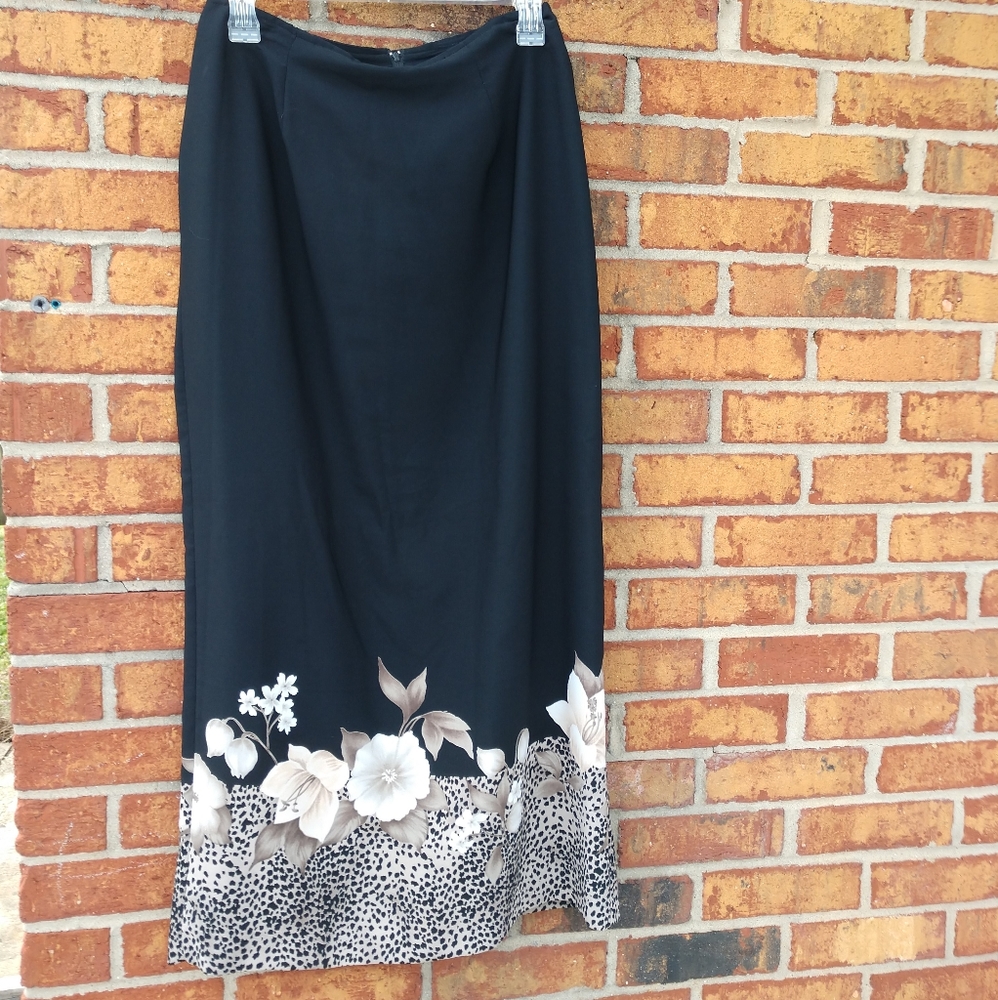 Fancy Long  AGB BYER of California🌞Skirt Vintage
